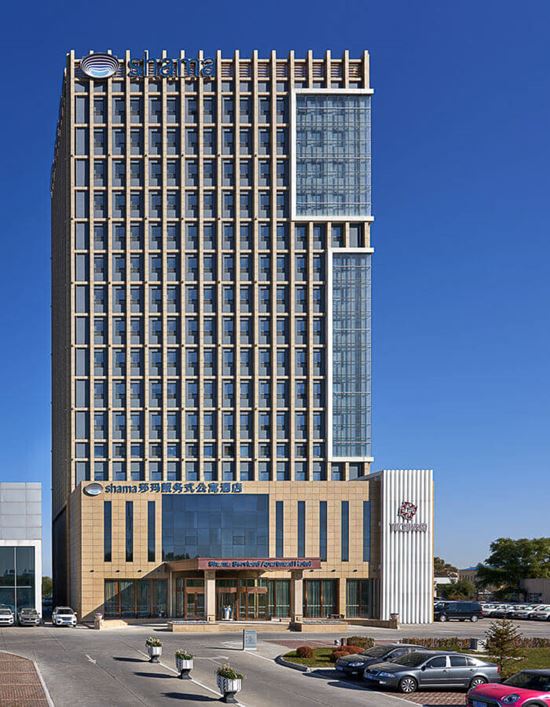 รูปอาคาร โรงแรม ชามา ต้าชิ่ง เฮยหลงเจียง เซอร์วิส อพาร์ตเมนท์
