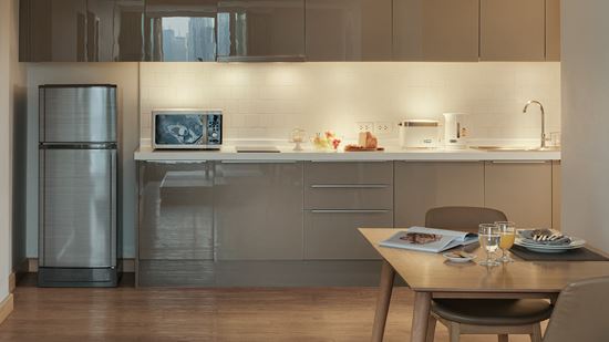 ห้องอพาร์ตเมนท์ 1 ห้องนอน เลควิว - โรงแรม ชามา เลควิว อโศก กรุงเทพ เซอร์วิส อพาร์ทเมนท์