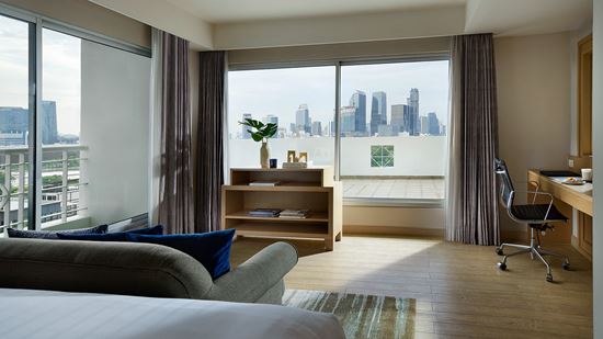 ห้องอพาร์ตเมนท์ 1 ห้องนอน เลควิว - โรงแรม ชามา เลควิว อโศก กรุงเทพ เซอร์วิส อพาร์ทเมนท์