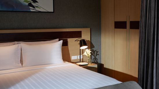 ห้องอพาร์ตเมนท์ 1 ห้องนอน เลควิว - โรงแรม ชามา เลควิว อโศก กรุงเทพ เซอร์วิส อพาร์ทเมนท์