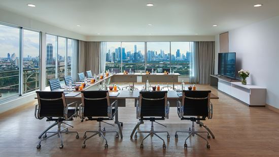 รูปแบบการจัดห้องประชุม - โรงแรม ชามา เลควิว อโศก กรุงเทพ